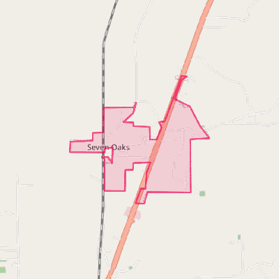 Map of Seven Oaks