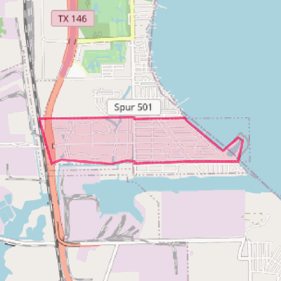 Map of Shoreacres