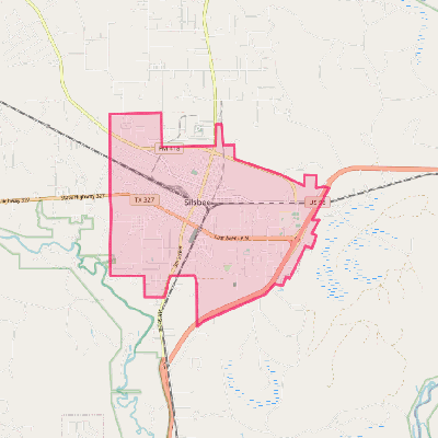 Map of Silsbee