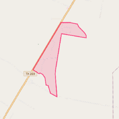 Map of South La Paloma