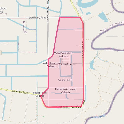 Map of South Point