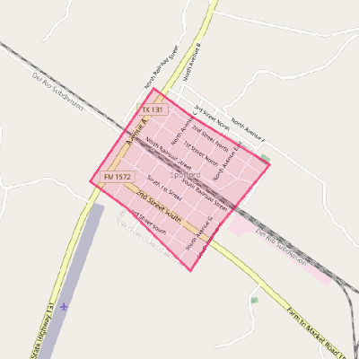 Map of Spofford