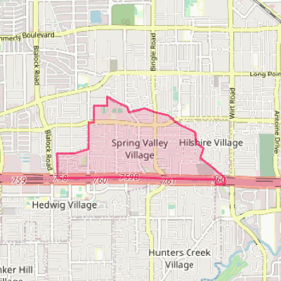 Map of Spring Valley Village