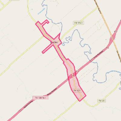 Map of Staples