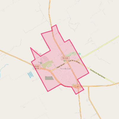 Map of Stockdale