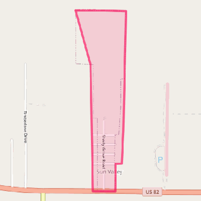 Map of Sun Valley