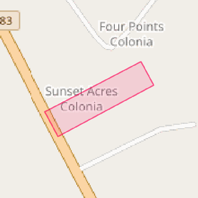 Map of Sunset Acres
