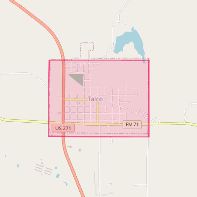 Map of Talco