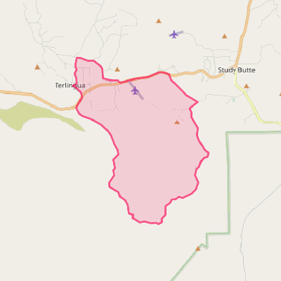 Map of Terlingua