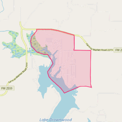 Map of Thunderbird Bay