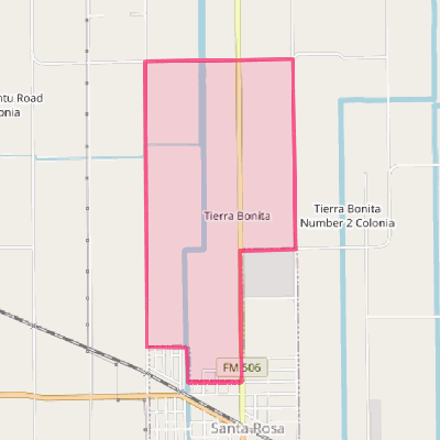 Map of Tierra Bonita