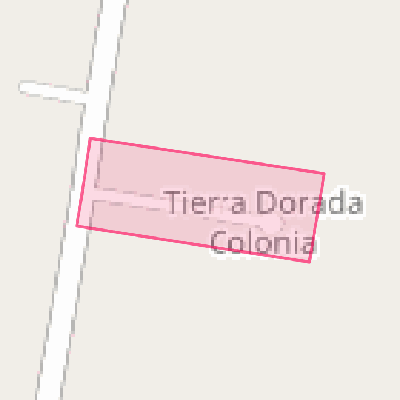 Map of Tierra Dorada