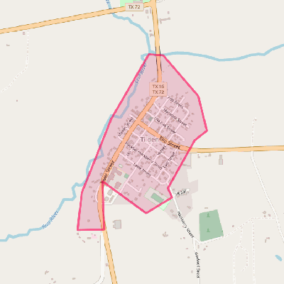 Map of Tilden