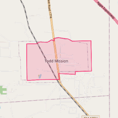 Map of Todd Mission