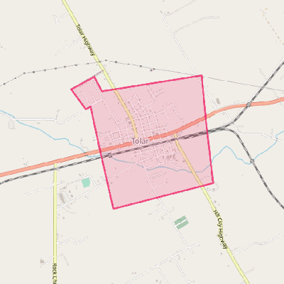 Map of Tolar