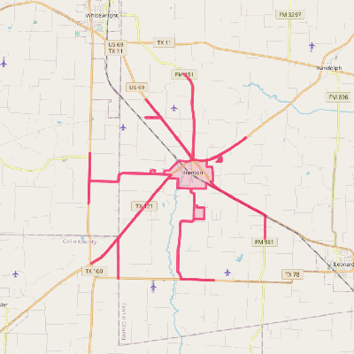 Map of Trenton