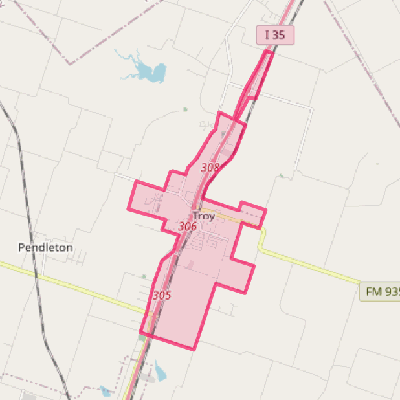 Map of Troy