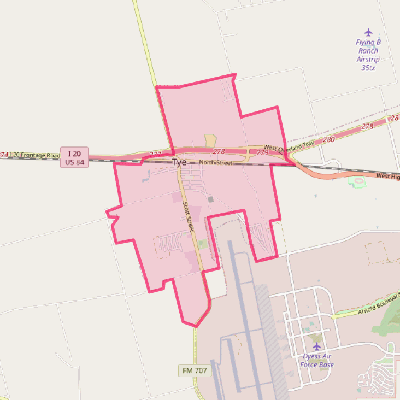 Map of Tye