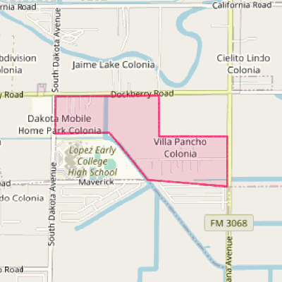 Map of Villa Pancho