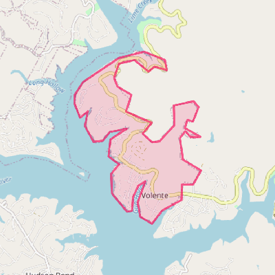 Map of Volente