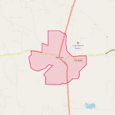 Map of Warren