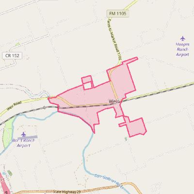 Map of Weir