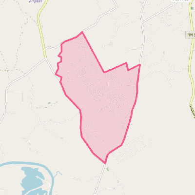 Map of Western Lake