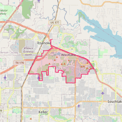 Map of Westlake