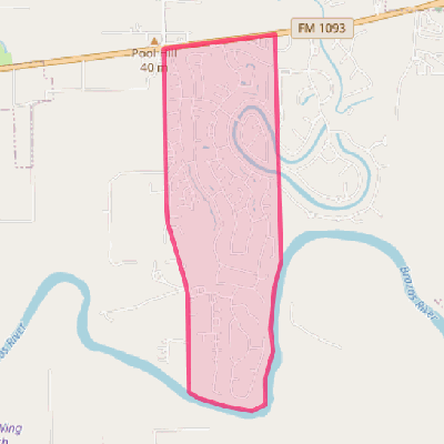 Map of Weston Lakes