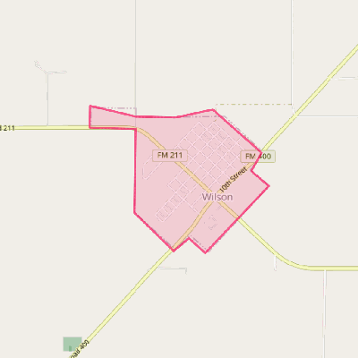 Map of Wilson