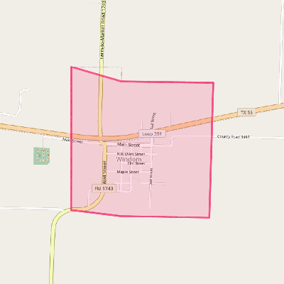 Map of Windom