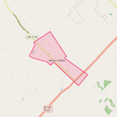 Map of Wixon Valley