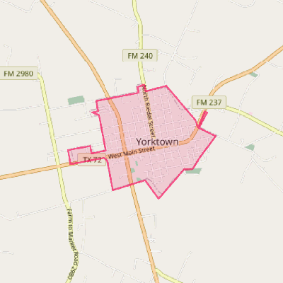 Map of Yorktown