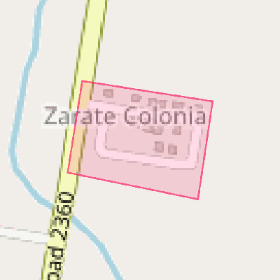 Map of Zarate