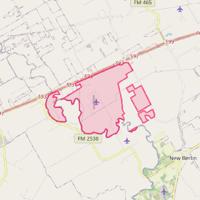 Map of Zuehl