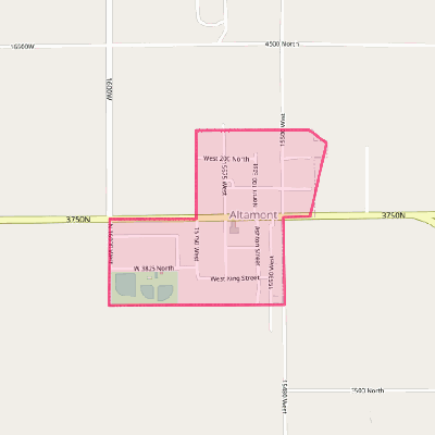 Map of Altamont