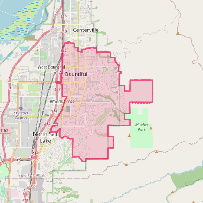 Map of Bountiful