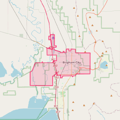 Map of Brigham City