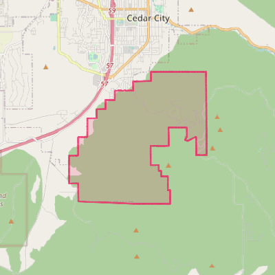 Map of Cedar Highlands