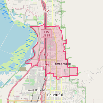 Map of Centerville