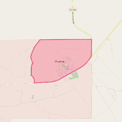 Map of Dugway