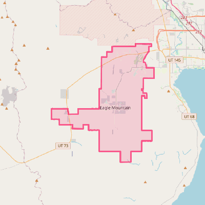 Map of Eagle Mountain