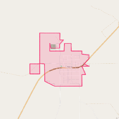 Map of Emery