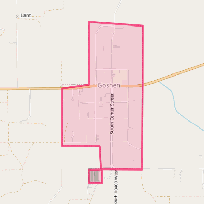 Map of Goshen