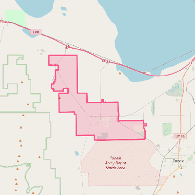 Map of Grantsville