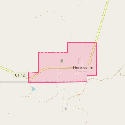 Map of Henrieville