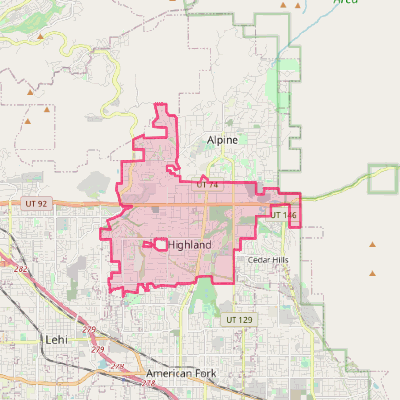 Map of Highland