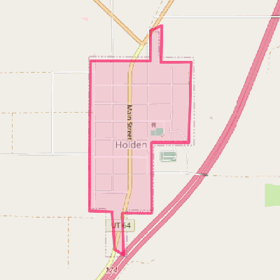 Map of Holden