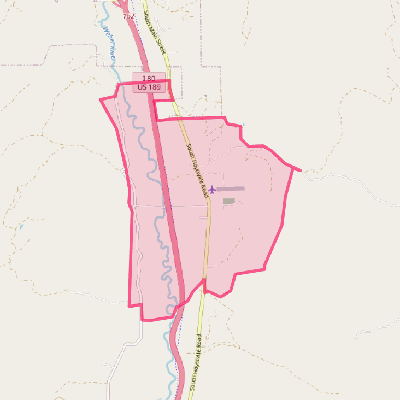 Map of Hoytsville