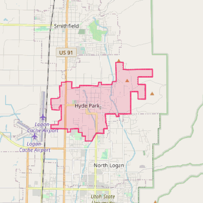 Map of Hyde Park